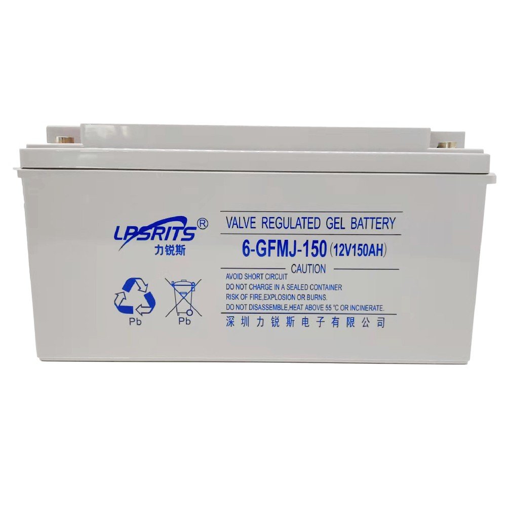 通信用铅酸电池 6-GFMJ-150 150Ah胶体蓄电池 正面展示 - 华南腾飞