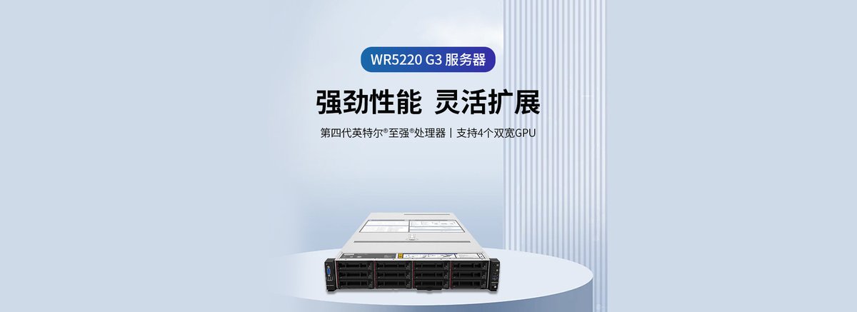 联想问天WR5220 G3 机架式服务器 - 华南腾飞