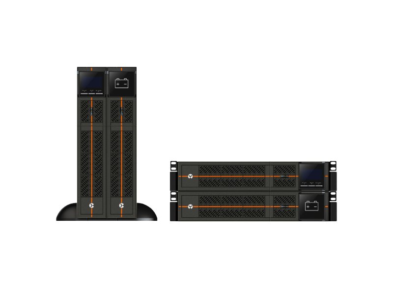 ups设备 Vertiv ITG 1-10KVA 机架式UPS 正面展示 - 华南腾飞