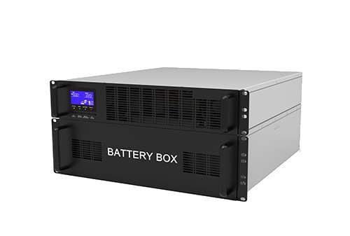 机架式ups电源 R系列 6-10kVA 正面展示 - 华南腾飞