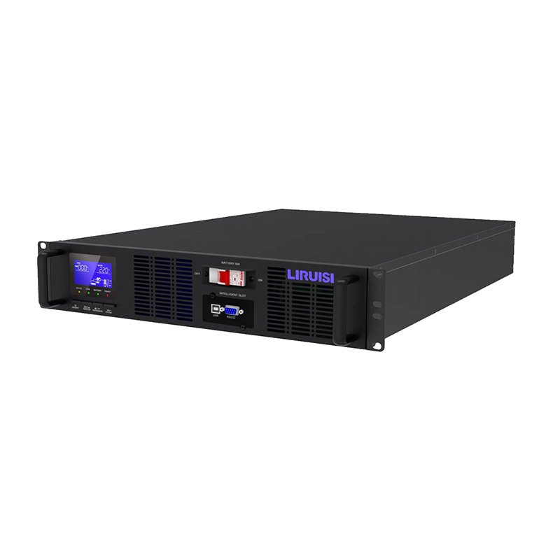 锂电ups电源 LP系列 1-3KVA 机架式 正面展示 - 华南腾飞