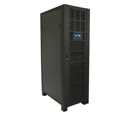 N系列模块化UPS 20-300KVA 机柜整体外观 LCD彩屏显示 力锐斯