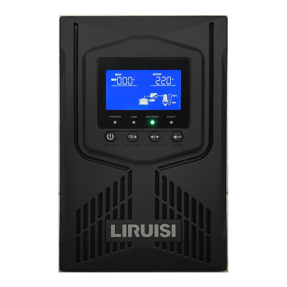 高频机ups电源 E系列 1-3kVA 正面展示 - 华南腾飞
